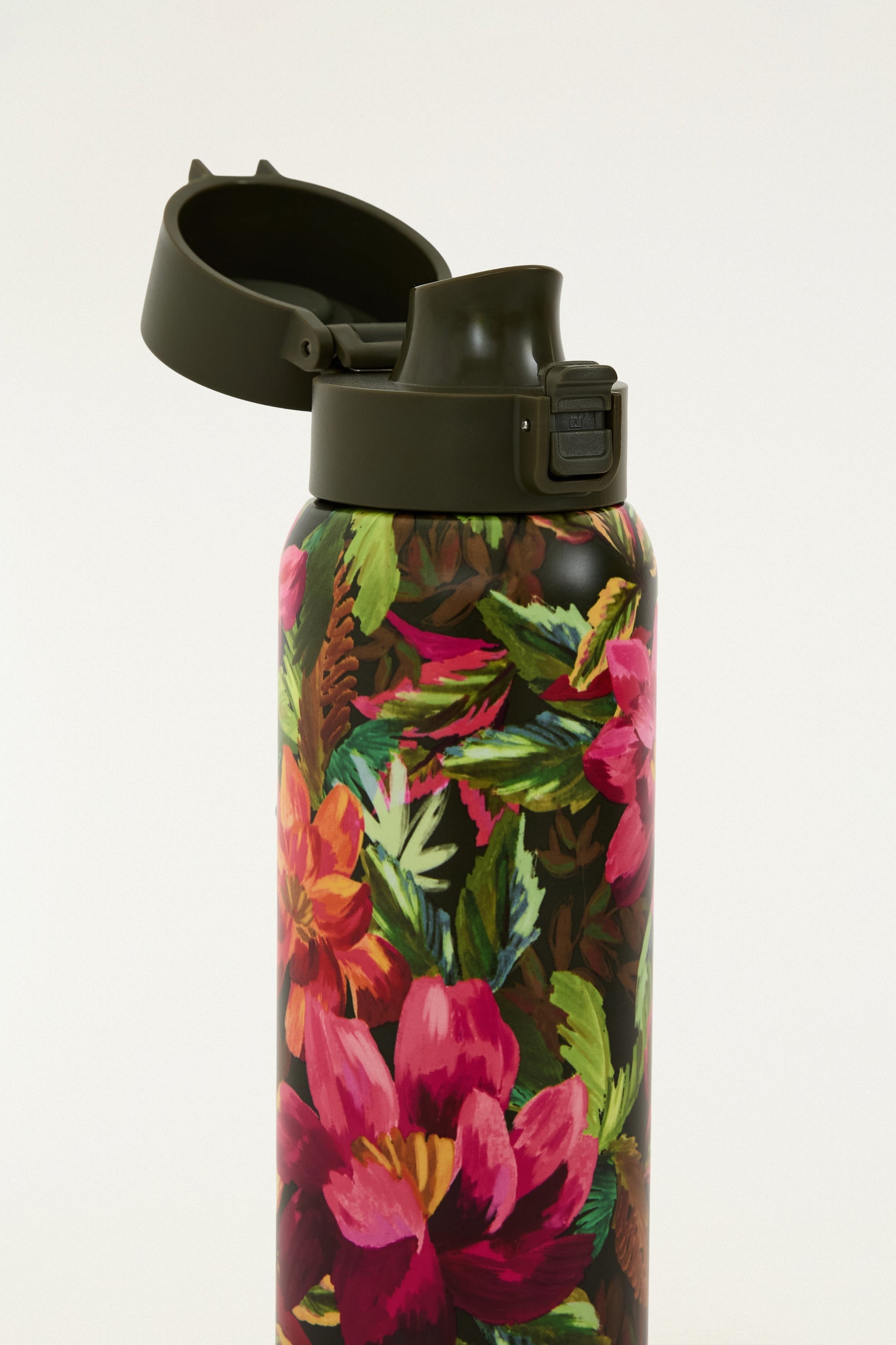 Garrafa etc painted flowers 850ml