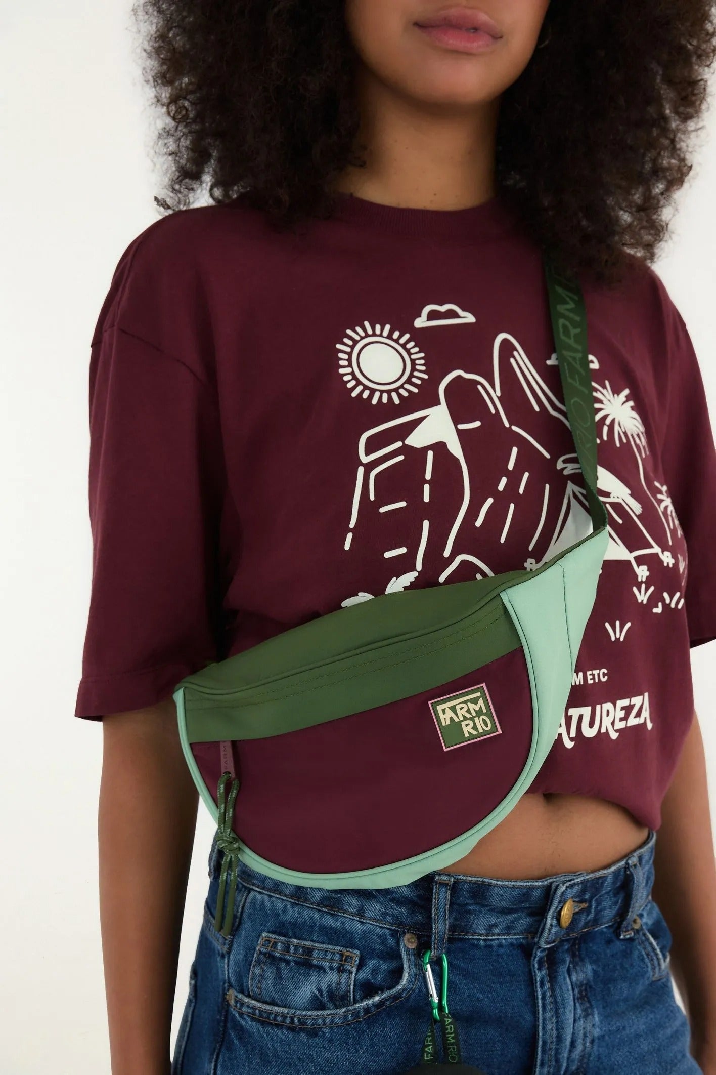 Pochete dengo colorblocking