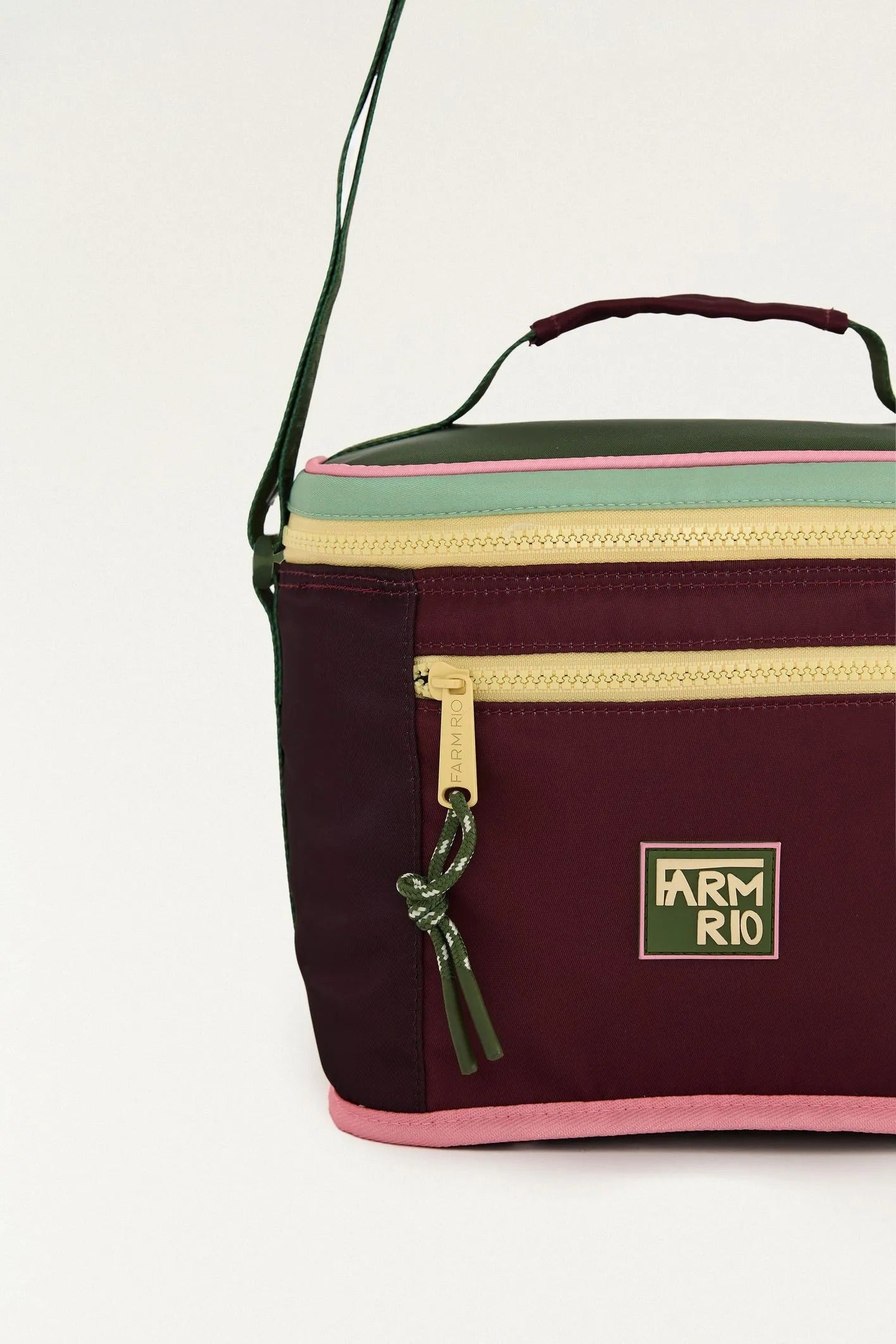 Mini cooler farofa colorblocking 8l