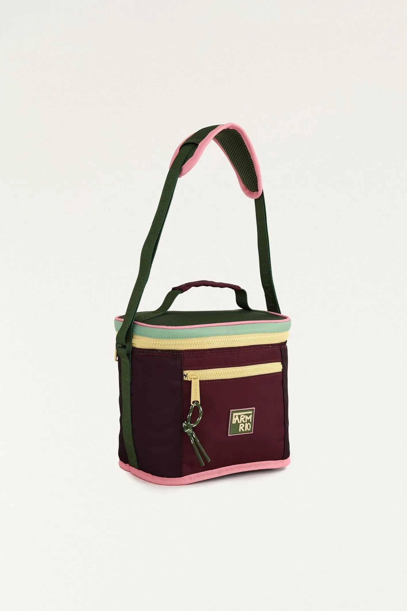 Mini cooler farofa colorblocking 8l