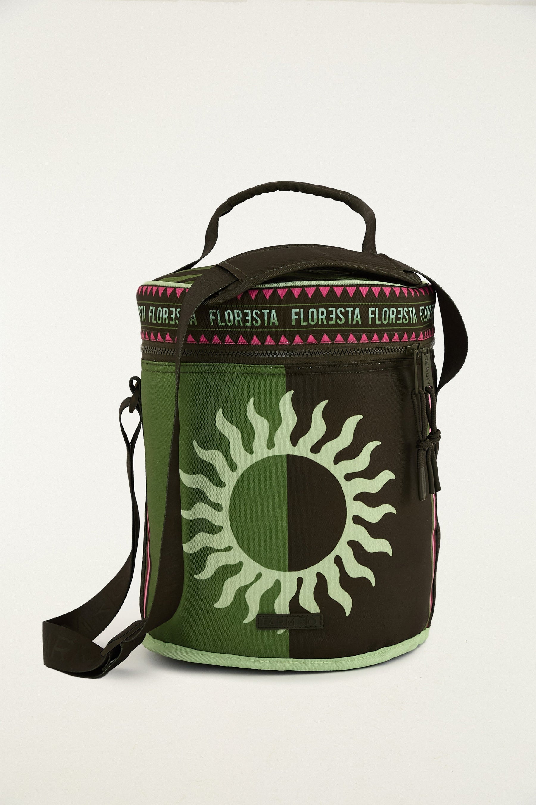 Cooler farofa janela da mata verde 14l