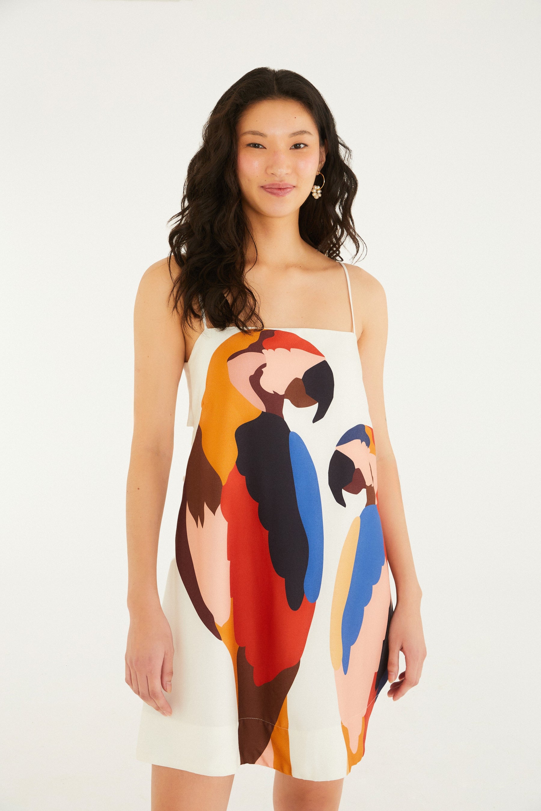 Vestido Curto Estampado Araraquara