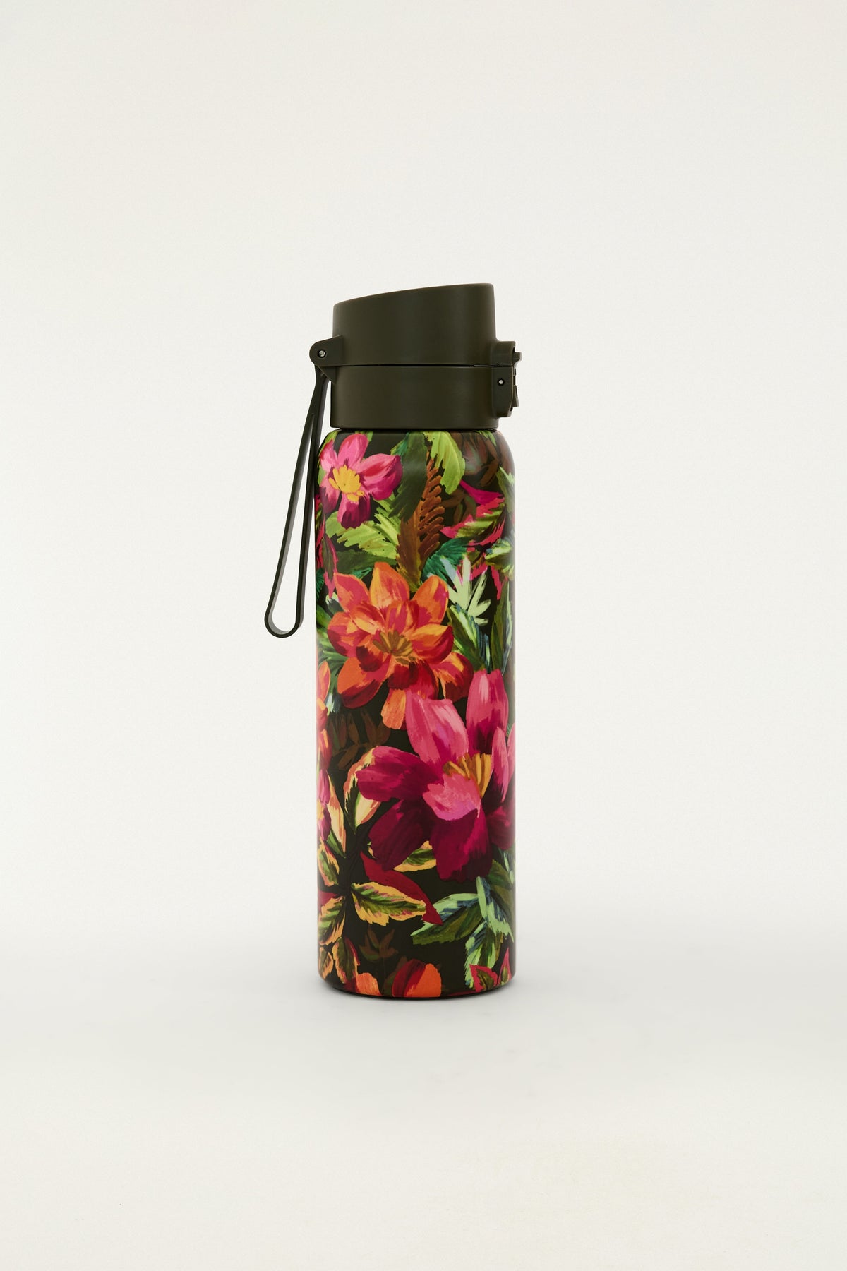 Garrafa etc painted flowers 850ml