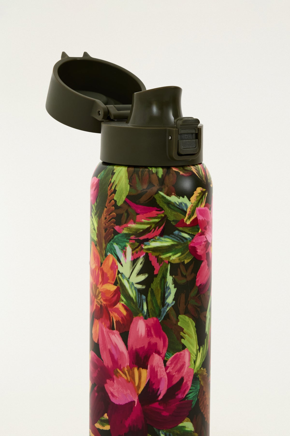 Garrafa etc painted flowers 850ml