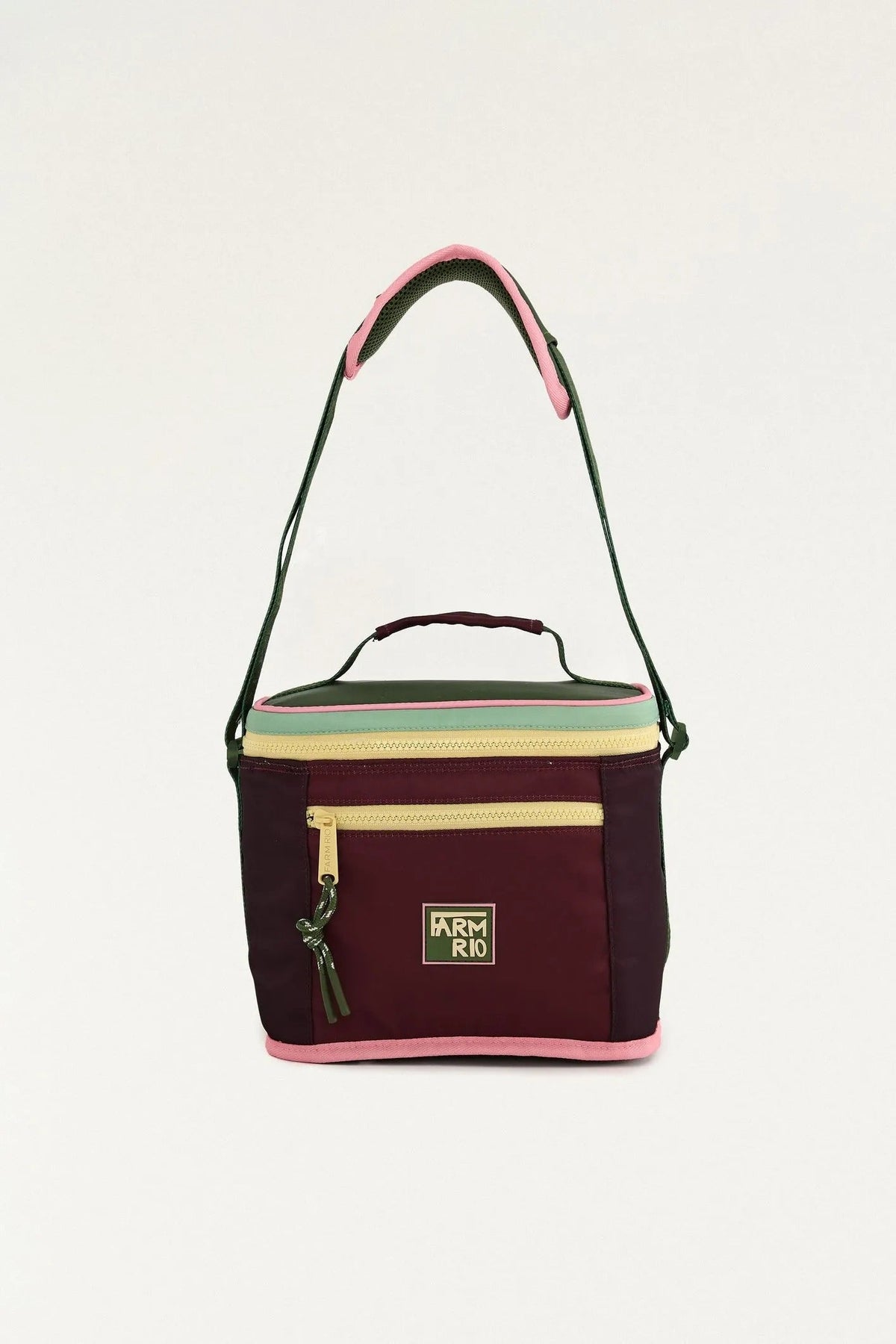 Mini cooler farofa colorblocking 8l