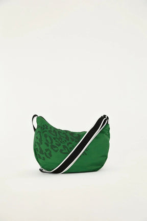 Bolsa banana onça urbana verde pequena