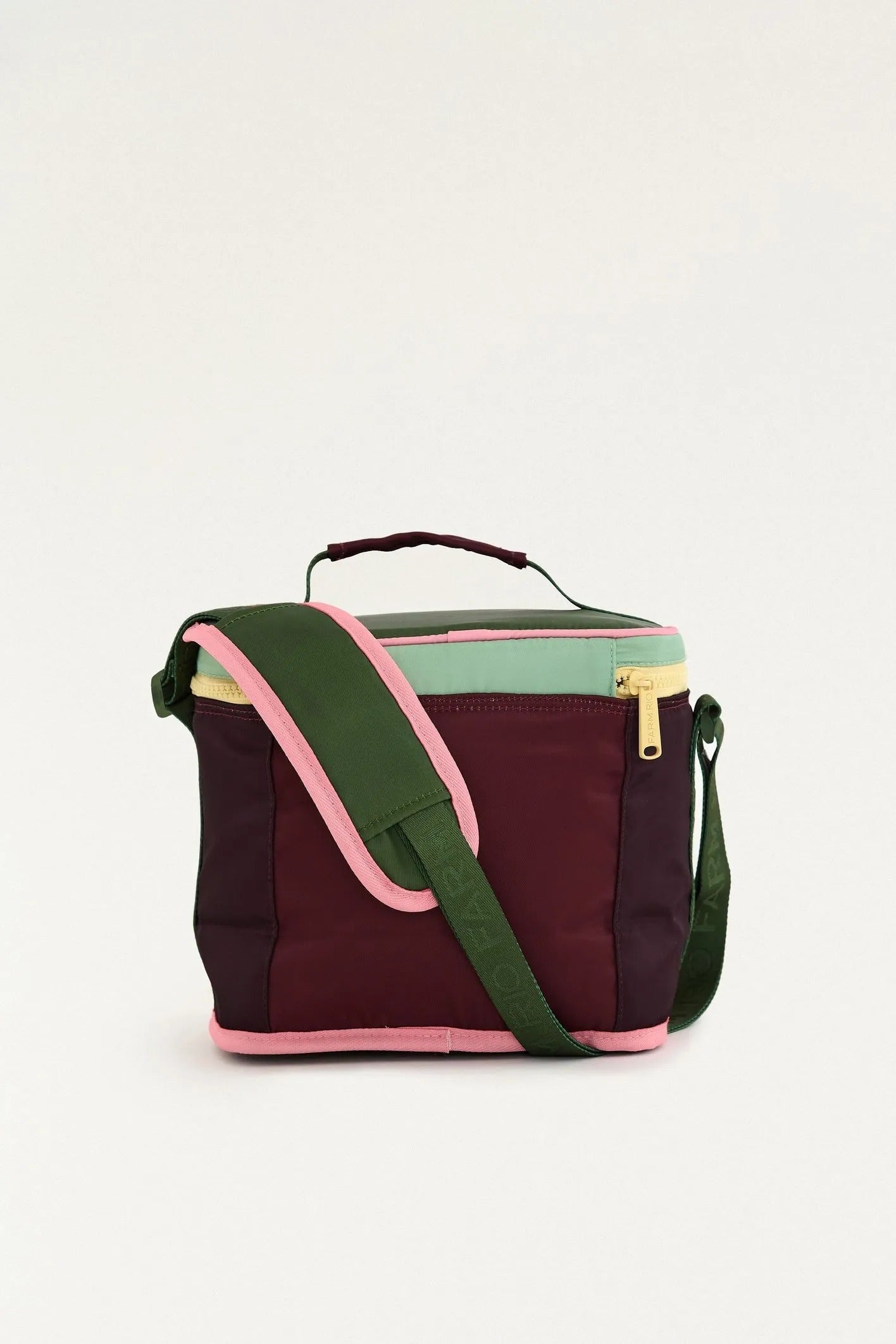 Mini cooler farofa colorblocking 8l