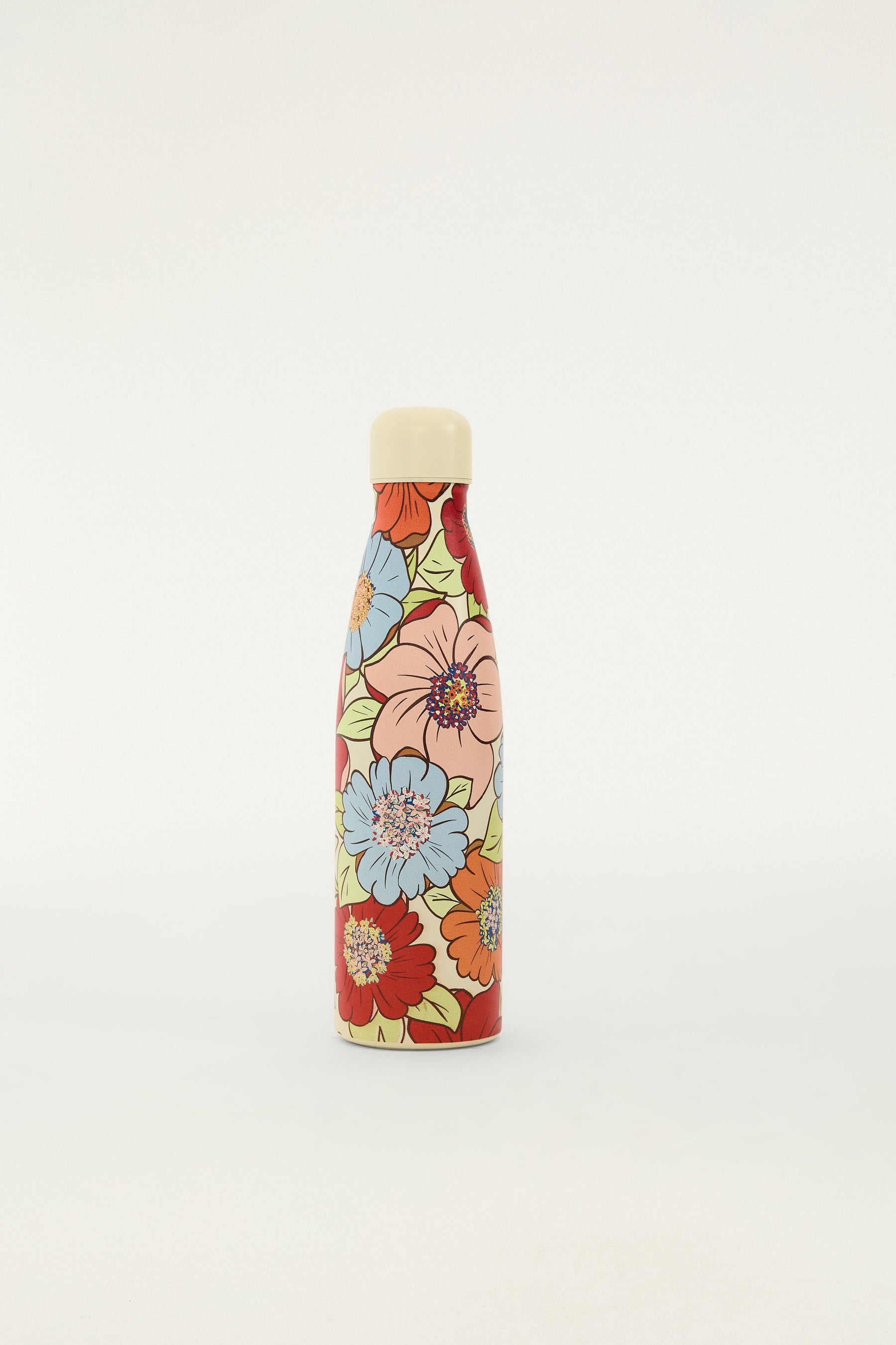 Garrafa glub glub floral carolina 500ml