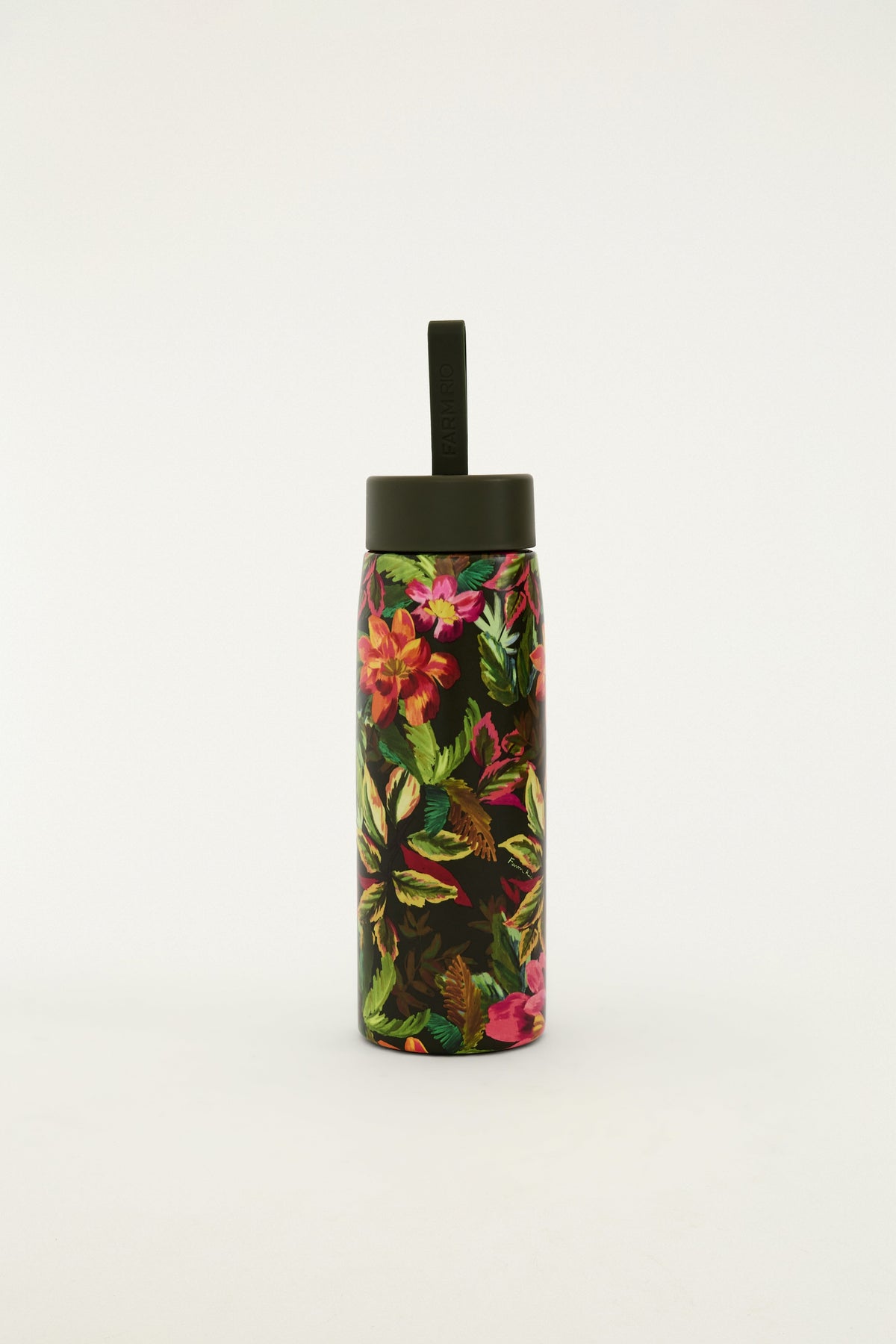 Garrafa que sede painted flowers 750ml