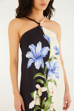 Vestido Alcinha Estampado Céu De Flor